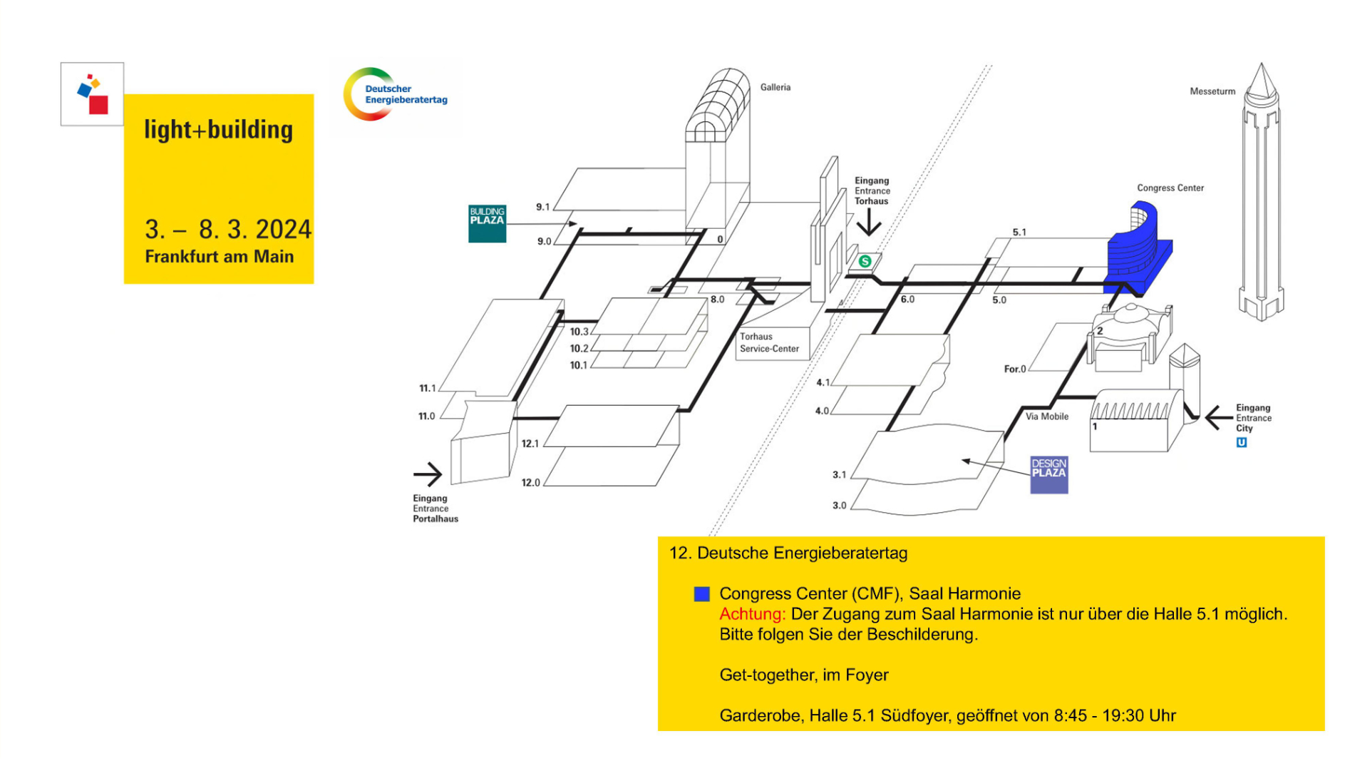 Light + Building Geländeplan 2024